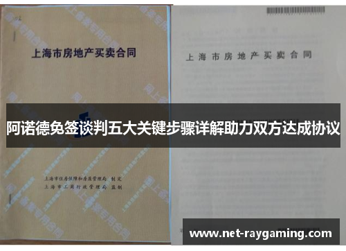 阿诺德免签谈判五大关键步骤详解助力双方达成协议